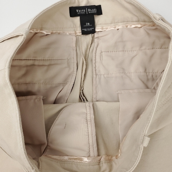 New WHBM Cream Boot Cut Jeggings 2R - Picture 8 of 8